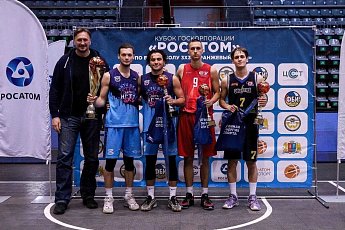 В спортивном комплексе «Оранжевый атом» в Иванове состоялись соревнования по баскетболу 3×3.