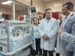 Делегация Союза машиностроителей России доставила новое оборудование сирийским медикам и провела рабочее совещание с руководством министерства промышленности САР
