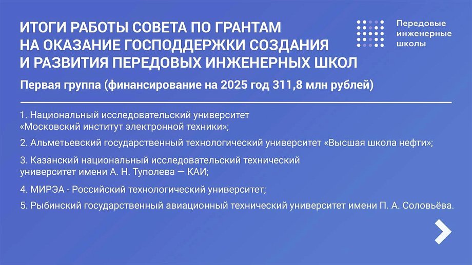 Владимир Гутенев: Развитие передовых инженерных школ – важный шаг к формированию кадрового потенциала
